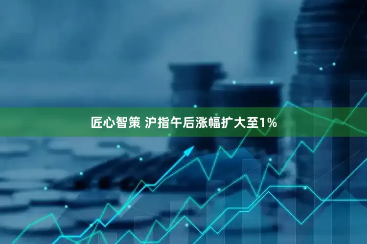 匠心智策 沪指午后涨幅扩大至1%